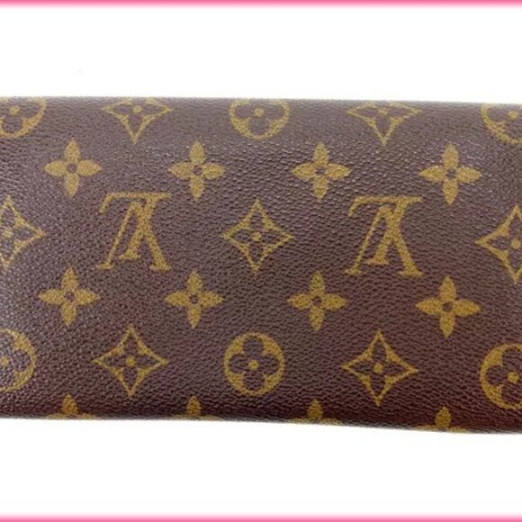 Louis Vuitton Wallet Purse Long Wallet Monogram Brown Woman Authentic - Picture 3 of 9
